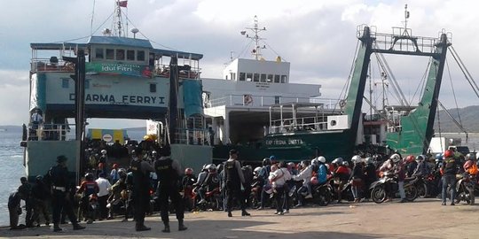 Hingga H-3 Lebaran, 70.863 orang menyeberang ke Jawa dari Gilimanuk
