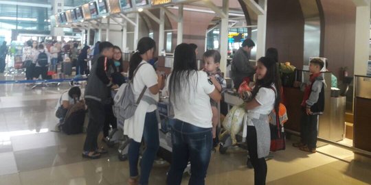 Puncak arus mudik di Bandara Soekarno-Hatta diperkirakan hari ini