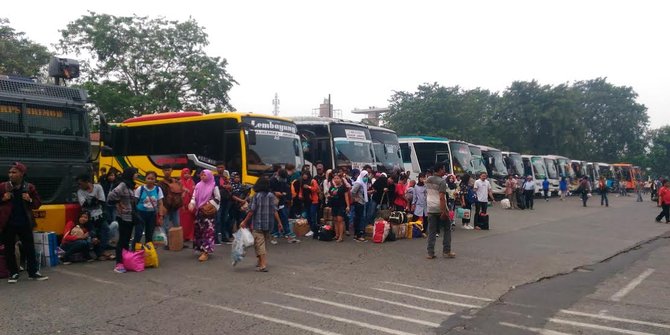 Seluruh angkutan mudik di Terminal Kampung Rambutan laik 