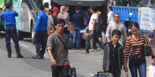 Mudik gratis berkurang, pemudik di Terminal Kp. Rambutan meningkat