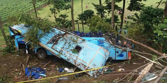 Penyebab Bus Rosalia Indah masuk jurang diduga sopir tak tahu jalan