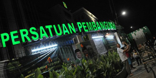 Perayaan malam Idul Fitri di kantor DPP PPP