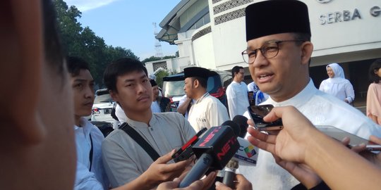 Sebelum open house, Anies sowan ke Istana dan Balai Kota