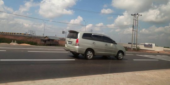 Ambles 30 meter, tol Palembang-Indralaya tak bisa dilalui pemudik