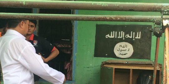 Pulang dari Timur Tengah, penyerang Polda Sumut lukis bendera ISIS