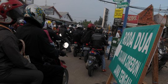 Mayoritas kecelakaan pemudik motor terjadi pada arus balik