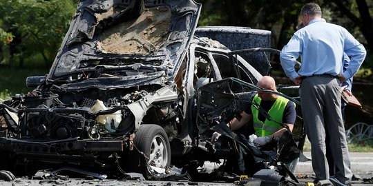 Ledakan bom mobil tewaskan pejabat militer Ukraina