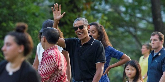 Ini tiga pemandu khusus untuk Obama selama di Candi Prambanan