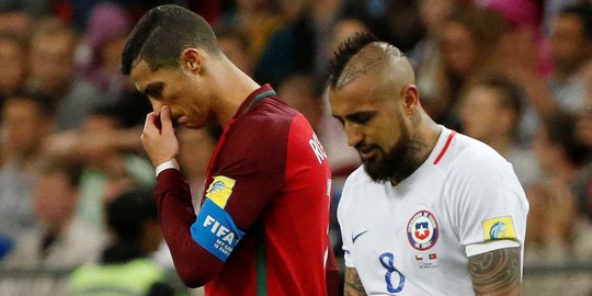 Kalah dari Chile, Ronaldo gagal bawa timnas ke final Konfederasi