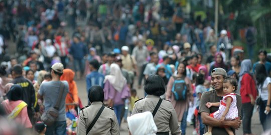 Ragunan masih jadi primadona warga saat libur Lebaran