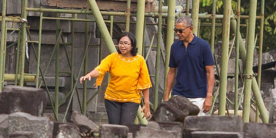 Obama sebut Candi Prambanan sangat indah dan megah