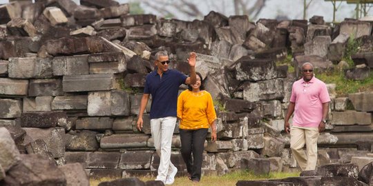 Tinggalkan Yogya, Obama ke Jakarta dan makan siang dengan Jokowi