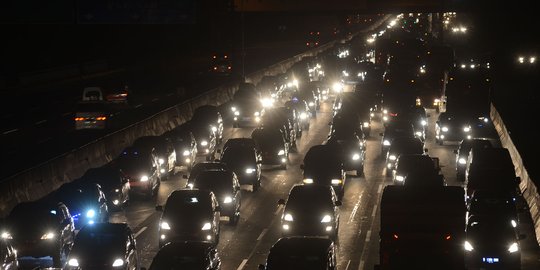 Arus balik, Jasa Marga operasikan 31 gardu tol Cikarang Utama