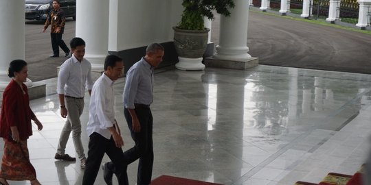 Obama makan malam dengan pengusaha di Menteng usai dari Istana Bogor