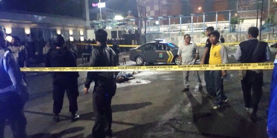 Jenazah penusuk dua anggota Brimob dibawa ke RS Polri Kramatjati