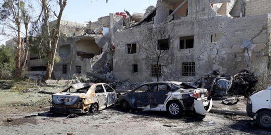 Bom bunuh diri guncang Damaskus, sembilan tewas