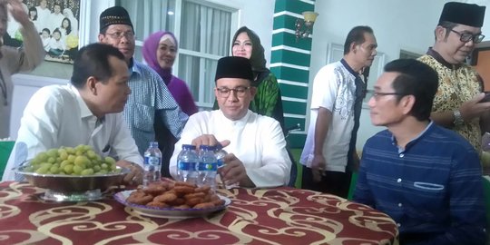 Anies Baswedan silaturahmi ke rumah ketua DPC PPP Jaktim