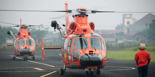 Kesaksian Warga: Helikopter Basarnas terbelah, dua orang tergeletak