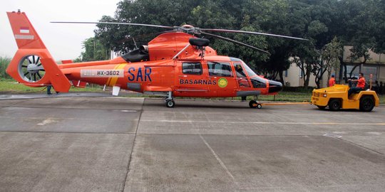 Basarnas: Korban meninggal helikopter jatuh 4 kru dan 4 rescue