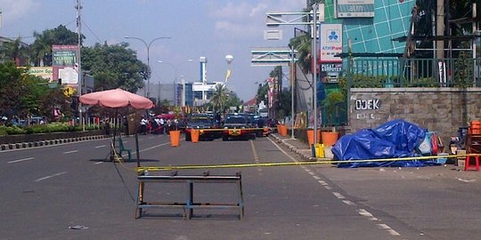 Ada tas mencurigakan, Jalan Margonda Depok ditutup sementara