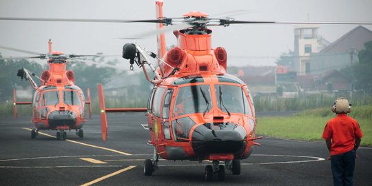 Evakuasi bangkai heli jatuh di Temanggung terkendala medan curam