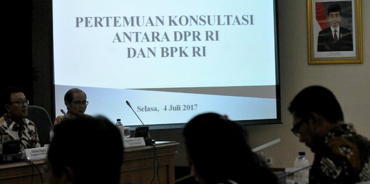 Pansus DPR datangi BPK minta hasil audit KPK