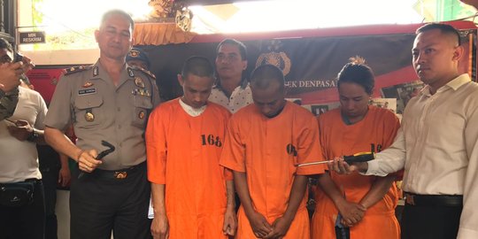 Suami Istri komplotan rampok lintas pulau diciduk saat tur di Bali