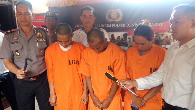 suami istri komplotan pencuri lintas pulau