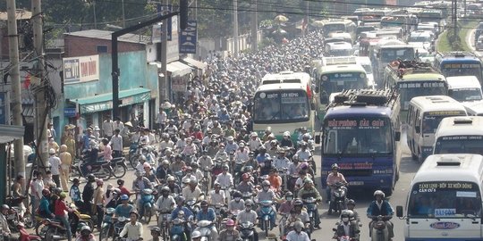 Vietnam bakal larang sepeda motor di ibu kota