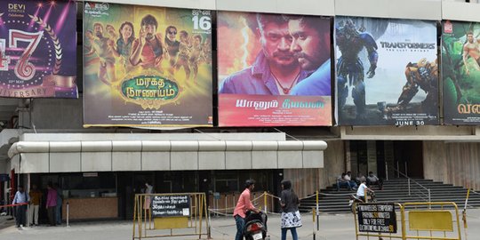 Protes soal pajak, bioskop-bioskop India tutup