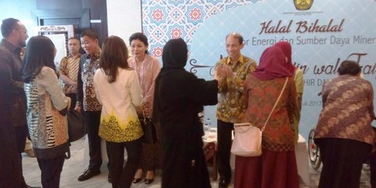 Di Halal Bihalal, Menteri Jonan puji layanan Lebaran PLN & Pertamina