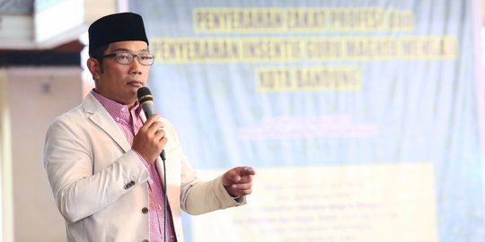 Soal survei, Ridwan Kamil sebut tidak mungkin popularitasnya turun