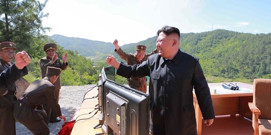 Kim Jong-un sebut rudal balistiknya hadiah untuk Hari Kemerdekaan AS