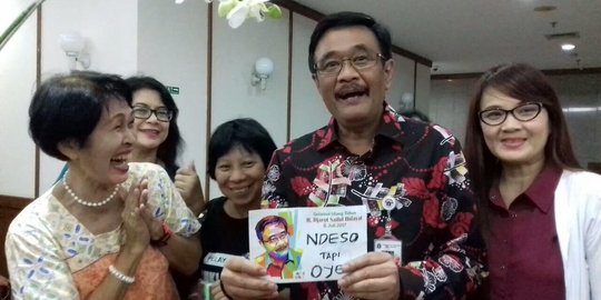 Djarot: Memang wong ndeso, makannya telo