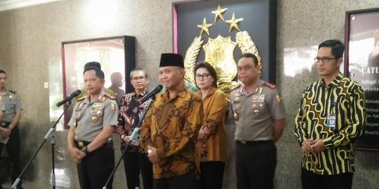 Kunjungi Mabes Polri, Ketua KPK minta bantuan Kapolri