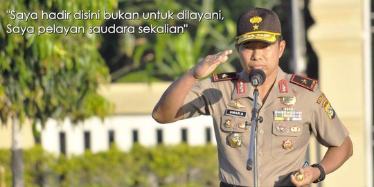 Meneladani Umar Septono, jenderal polisi yang rendah hati