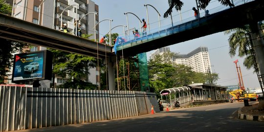 Imbas proyek underpass Kartini, halte bus Transjakarta dipindahkan