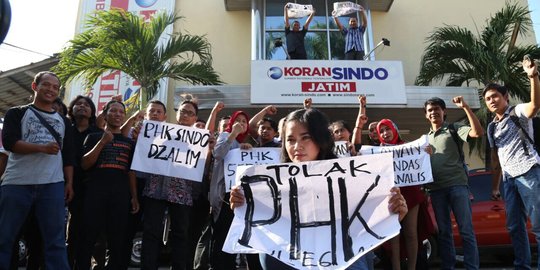 Pekan depan giliran karyawan Koran Sindo Jatim mengadu ke Kemenaker