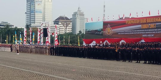 Jokowi minta Polri perbaiki manajemen untuk tekan korupsi & arogansi