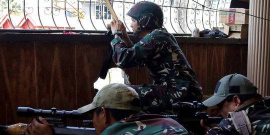 Militan Marawi paksa tawanan anak-anak bertempur lawan militer