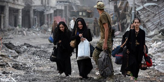 Yang masih tertinggal di Mosul setelah ISIS dikalahkan