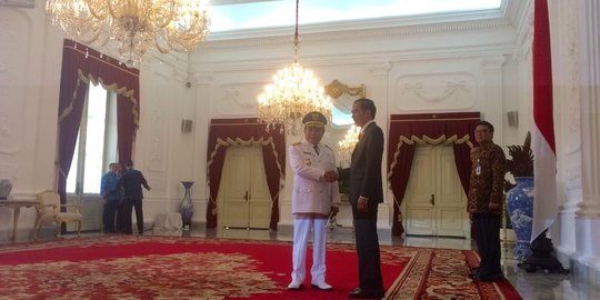 Kemesraan Presiden Jokowi dan Gubernur Aceh berlanjut ke Istana