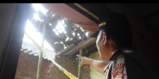 Mercon yang meledak di Malang untuk pesta pernikahan