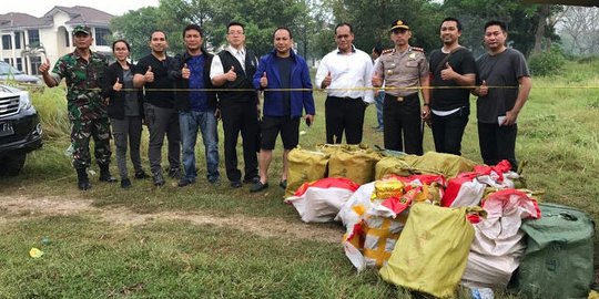 Polisi gagalkan penyelundupan satu ton sabu di Anyer