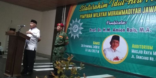 Amien Rais dukung Deddy Mizwar di Pilgub Jabar