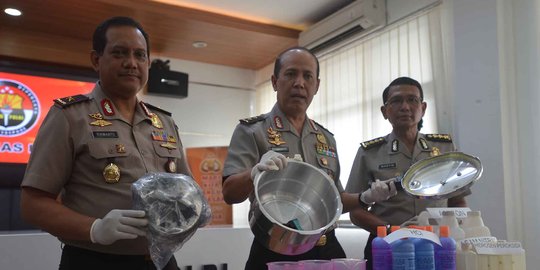 Polisi dalami penyokong dana 5 terduga teroris bom panci di Bandung