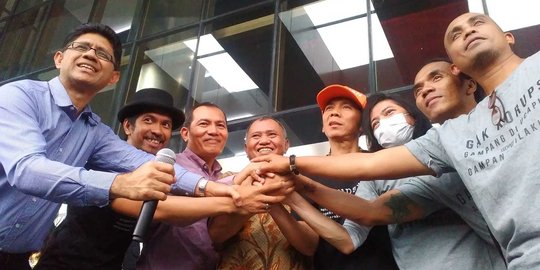 Slank di KPK: Kalau belum didengar, kita pindah panggung ke DPR