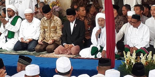 Jokowi di depan ratusan ulama: Islam radikal bukan Islam Indonesia