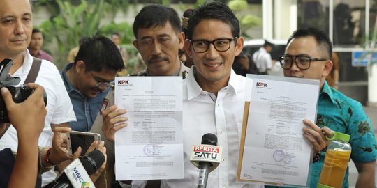 Sandiaga diperiksa KPK lagi, minta kedatangannya tak dinilai negatif