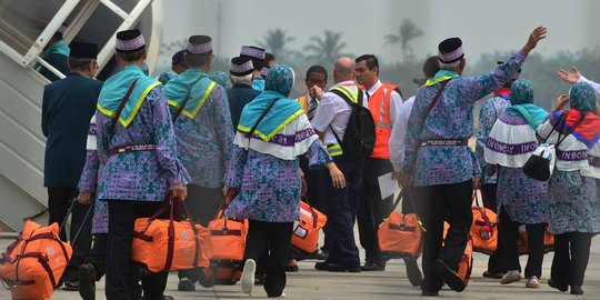Tahun ini paspor dan koper jemaah haji Indonesia diberi tanda khusus